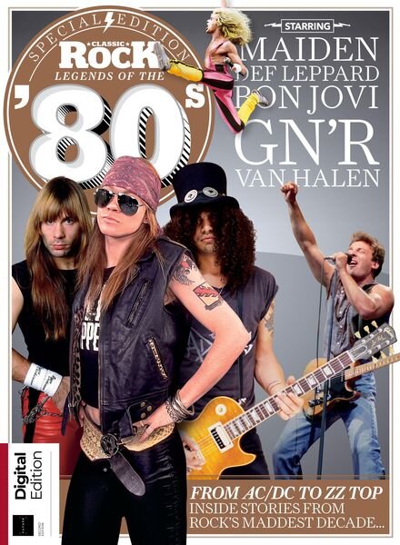 Classic Rock – Special Legends of the ’80s 2nd Edition – February 2020 Cover