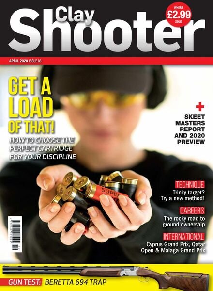 Clay Shooter – April 2020 Cover