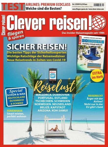 Clever Reisen – Nr.2 2020 Cover