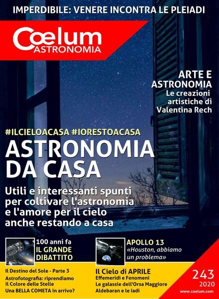 Coelum Astronomia – Numero 243 2020 Cover
