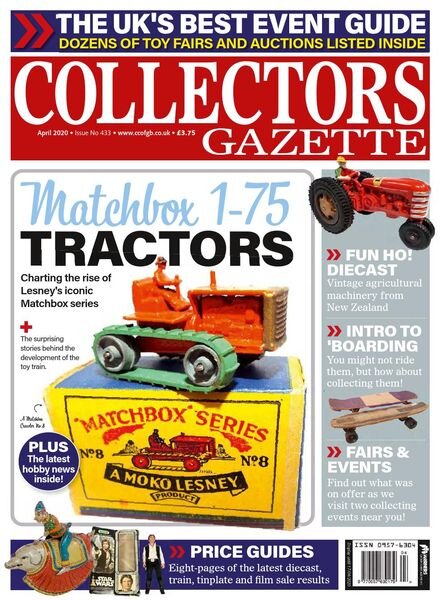 Collectors Gazette – Issue 433 – April 2020 Cover