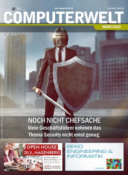 Computerwelt – 11 Marz 2020 Cover
