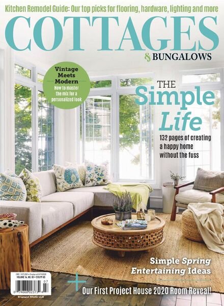 Cottages & Bungalows – June-July 2020 Cover