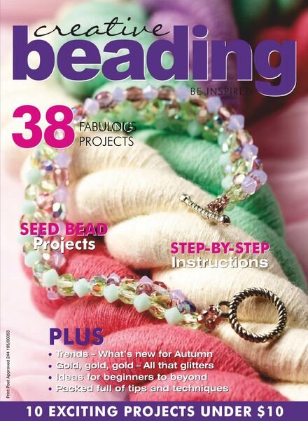 Creative Beading – April 2020 Cover