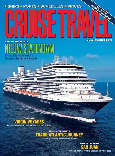 Cruise Travel – July-August 2019 Cover