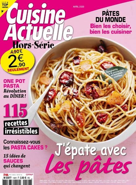 Cuisine Actuelle – Hors-Serie – Avril 2020 Cover