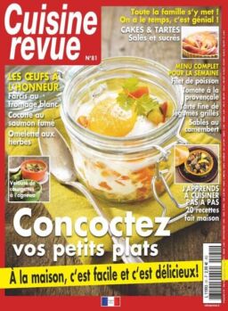 Cuisine Revue – mai 2020