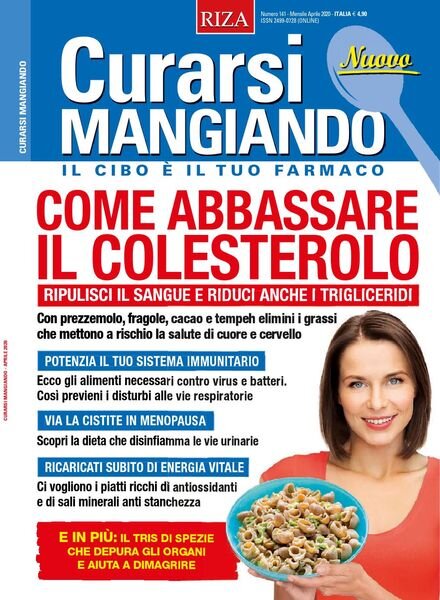 Curarsi Mangiando – Aprile 2020 Cover
