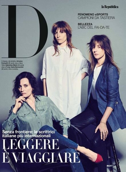 D la Repubblica – 11 Aprile 2020 Cover