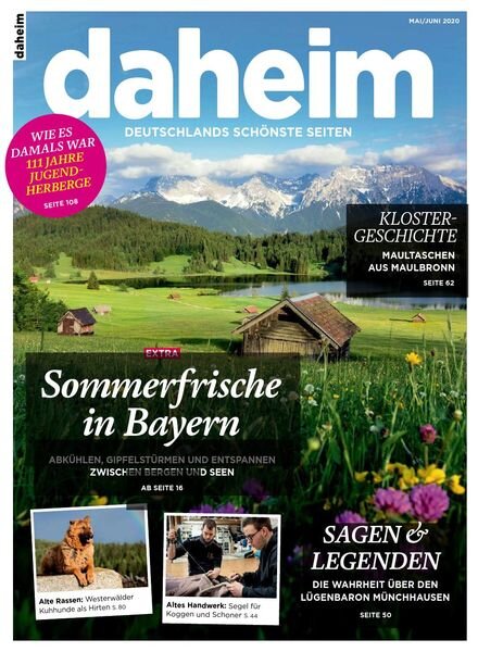 Daheim – Mai-Juni 2020 Cover