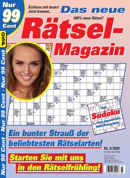 Das neue Ratsel-Magazin – Nr.3 2020 Cover