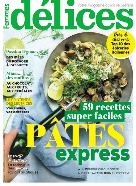 Delices de Femmes d’Aujourd’hui – N 4 2020 Cover