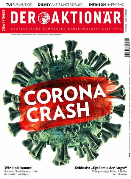 Der Aktionar – 12 Marz 2020 Cover
