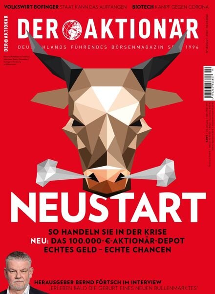 Der Aktionar – 26 Marz 2020 Cover