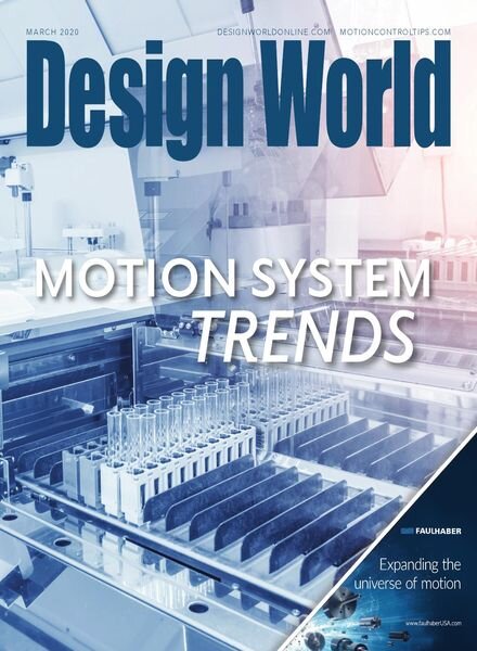 Design World – Motion System Trends March 2020 Cover