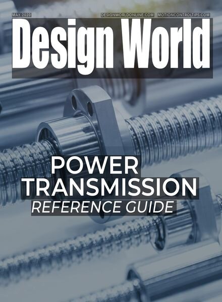 Design World – Power Transmission Reference Guide May 2020 Cover