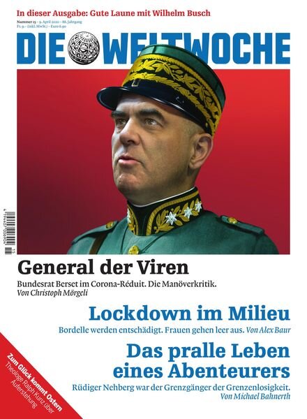 Die Weltwoche – 9 April 2020 Cover