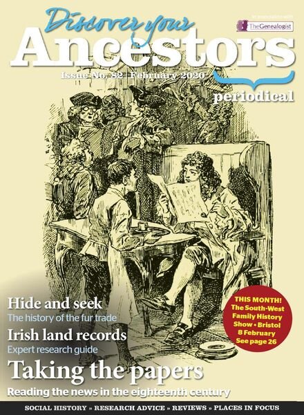 Discover Your Ancestors – February 2020 Cover