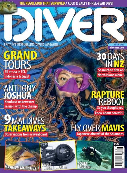 Diver UK – April 2020 Cover
