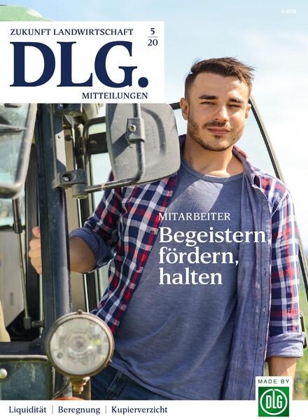 DLG Mitteilungen – April 2020 Cover