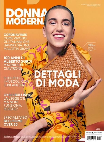 Donna Moderna – 12 marzo 2020 Cover