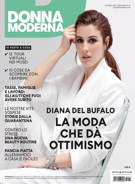 Donna Moderna – 26 marzo 2020 Cover
