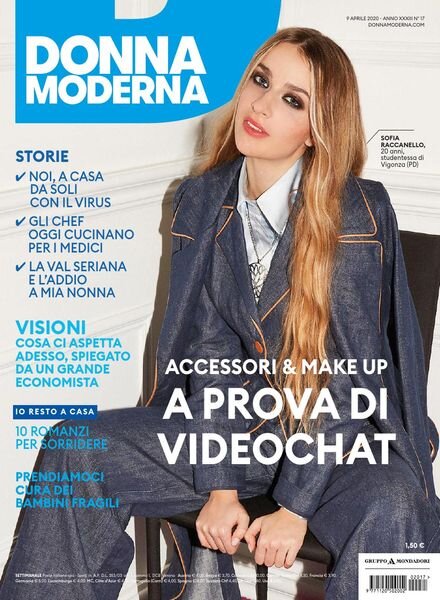 Donna Moderna – 9 Aprile 2020 Cover