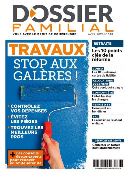 Dossier Familial – avril 2020 Cover