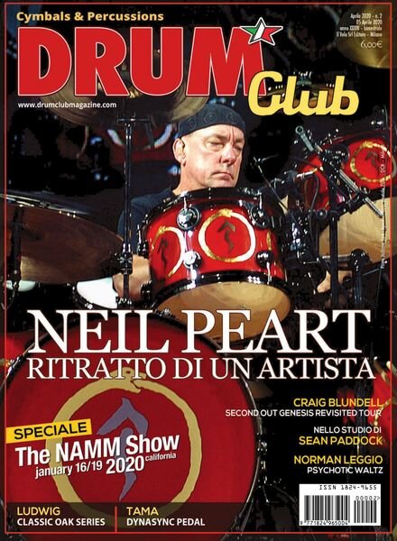 Drum Club Magazine – Aprile 2020 Cover