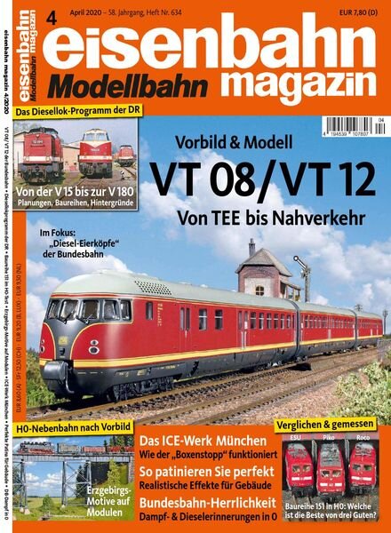 Eisenbahn Magazin – April 2020 Cover