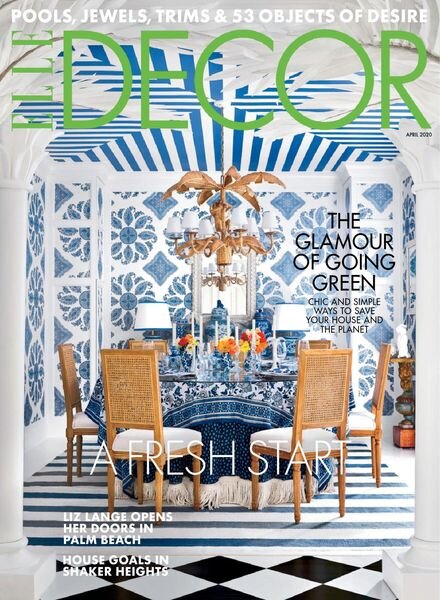 Elle Decor USA – April 2020 Cover