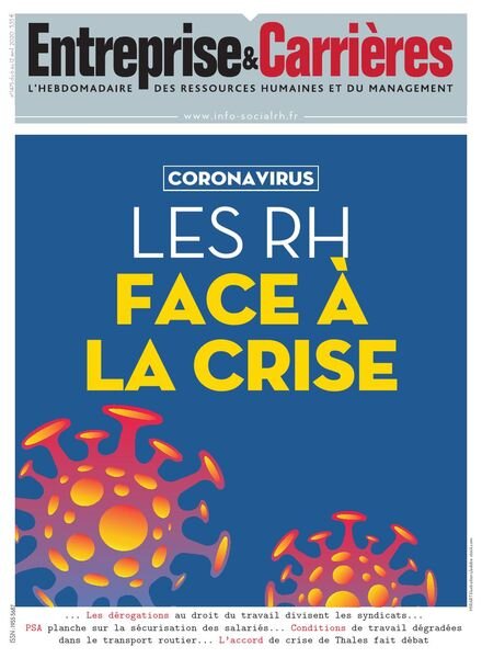 Entreprise & Carrieres – 06 avril 2020 Cover