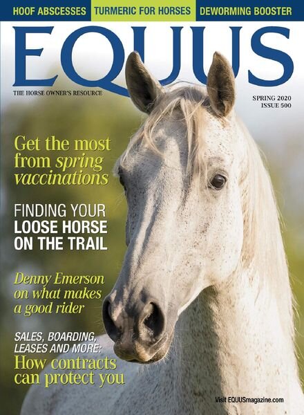 Equus – March 2020 Cover