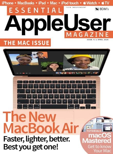 Essential AppleUser Magazine – Issue 13 – April 2020 Cover