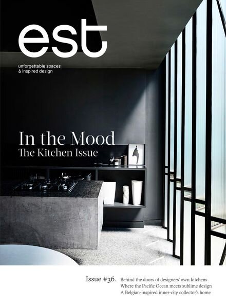 Est Magazine – Issue 36 2020 Cover