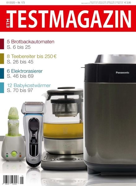 ETM Testmagazin – Januar 2020 Cover