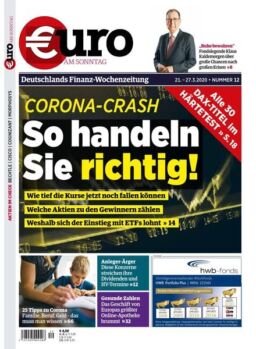 Euro am Sonntag – 21. Marz 2020