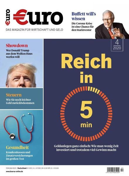 Euro – Marz 2020 Cover