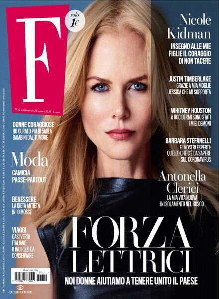 F – 24 Marzo 2020 Cover