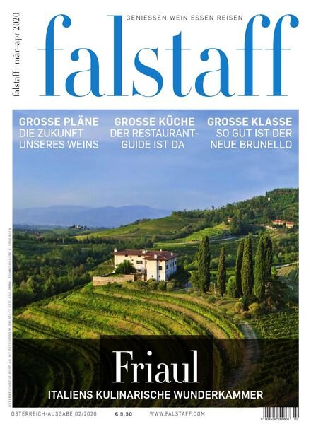 Falstaff – Marz 2020 Cover