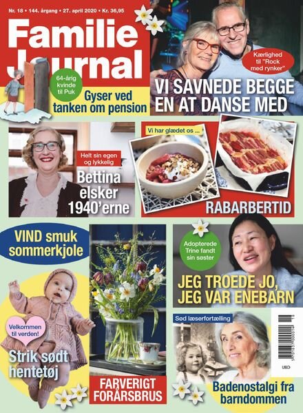Familie Journal – 27 april 2020 Cover