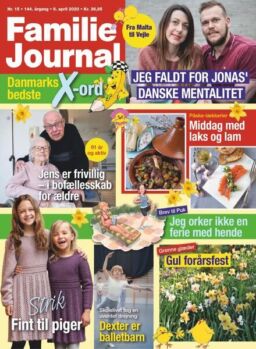 Familie Journal – 31 marts 2020