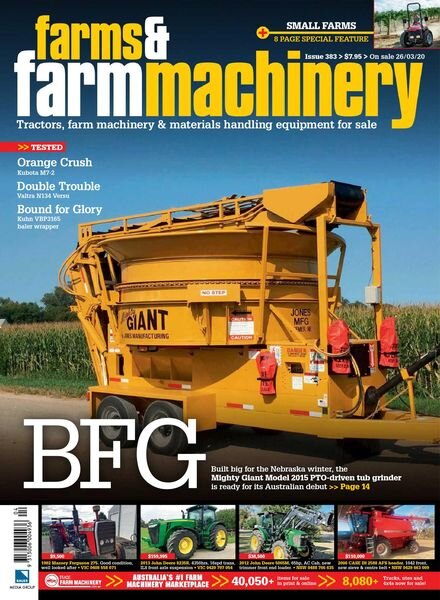 Farms and Farm Machinery – March 2020 Cover