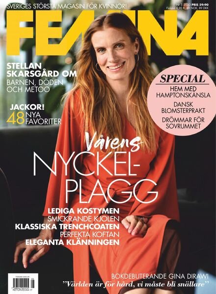 Femina Sweden – May 2020 Cover