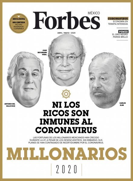 Forbes Mexico – abril 2020 Cover