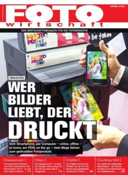 Fotowirtschaft – Marz 2020