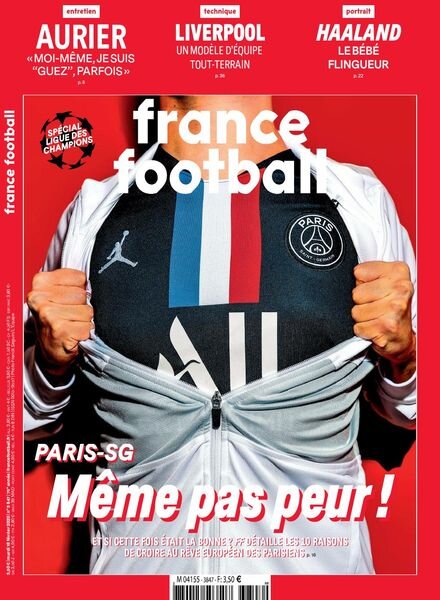 France Football – 18 fevrier 2020 Cover