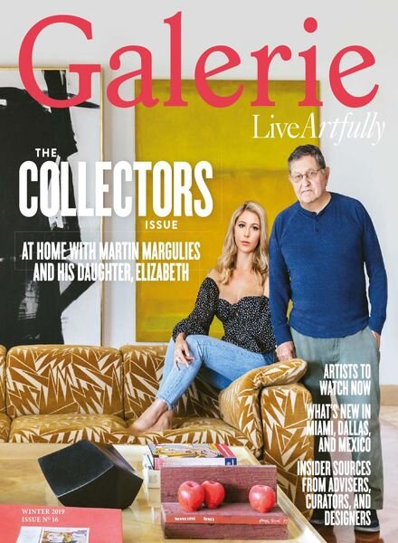 Galerie Magazine – Winter 2019-2020 Cover