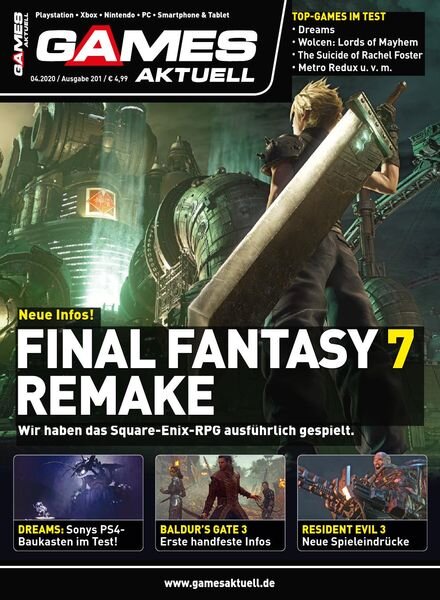 Games Aktuell – April 2020 Cover
