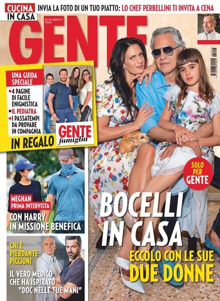 Gente Italia – 05 maggio 2020 Cover